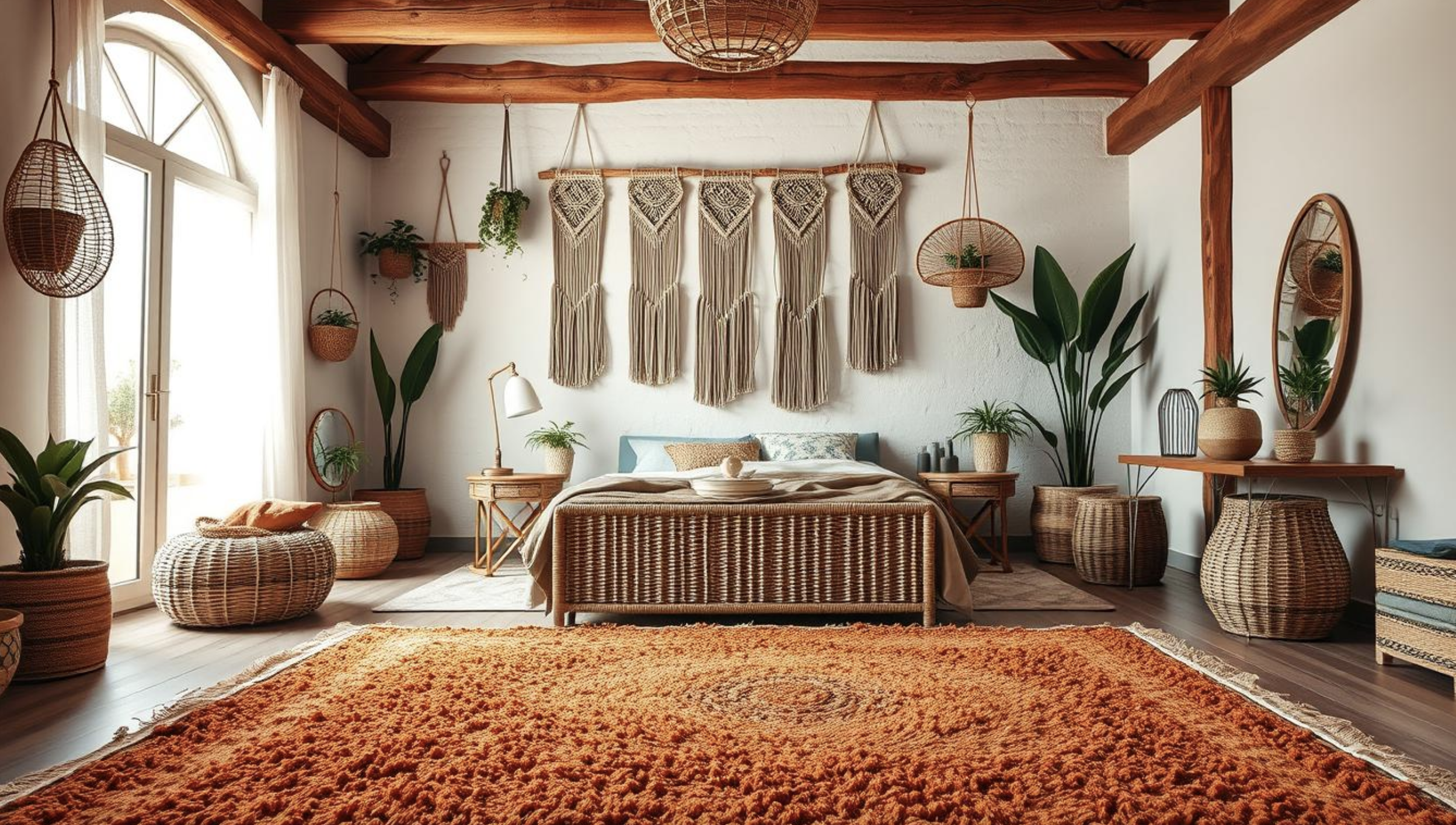 Earthy Tone Boho Bedroom Decor for a Natural Feel: How to Create a Calming Sanctuary at Home